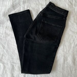 Agolde Riley Cropped High-Rise Straight Crop